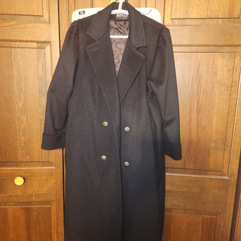 Joseph Black Women's Long Coat